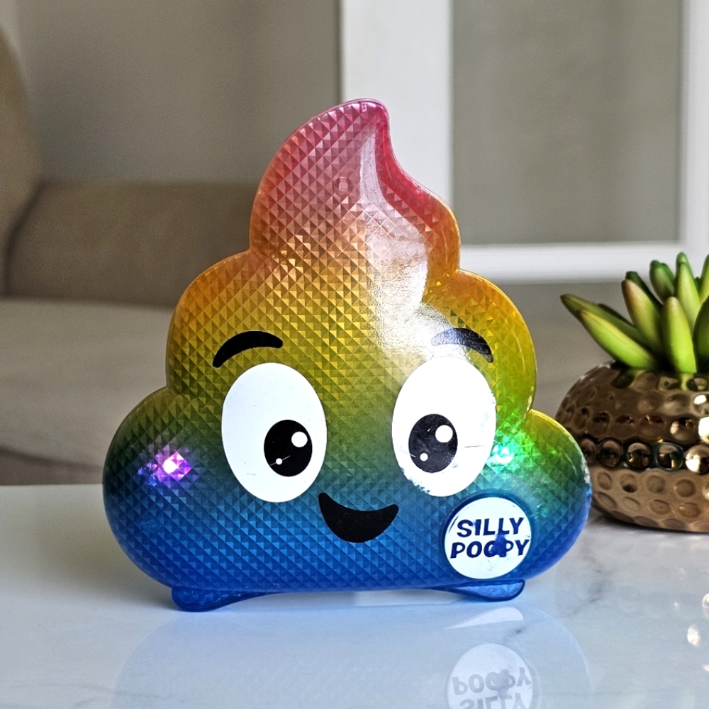 Talking Singing Rainbow Silly Poopy Hide And Seek Poopy What Do You Meme 5"